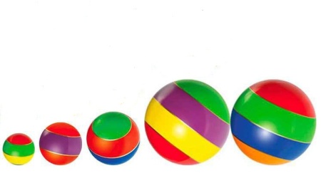 Купить Мячи резиновые (комплект из 5 мячей различного диаметра) в Козловке 