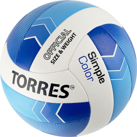 Купить Мяч волейбольный Torres Simple Color любительский р.5 в Козловке 
